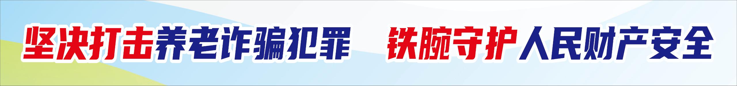 打擊詐騙犯罪、守護(hù)人民財(cái)產(chǎn)安全}
