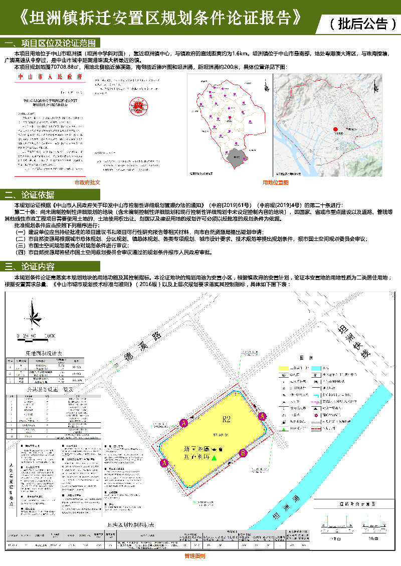 附件：《坦洲鎮(zhèn)拆遷安置區(qū)規(guī)劃條件論證報(bào)告》批后公告.jpg