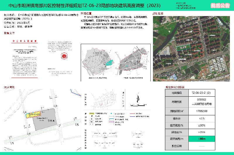 附件：《中山市坦洲鎮(zhèn)南部片區(qū)控制性詳細(xì)規(guī)劃TZ-06-23局部地塊建筑高度調(diào)整（2023）》批后公告.jpg