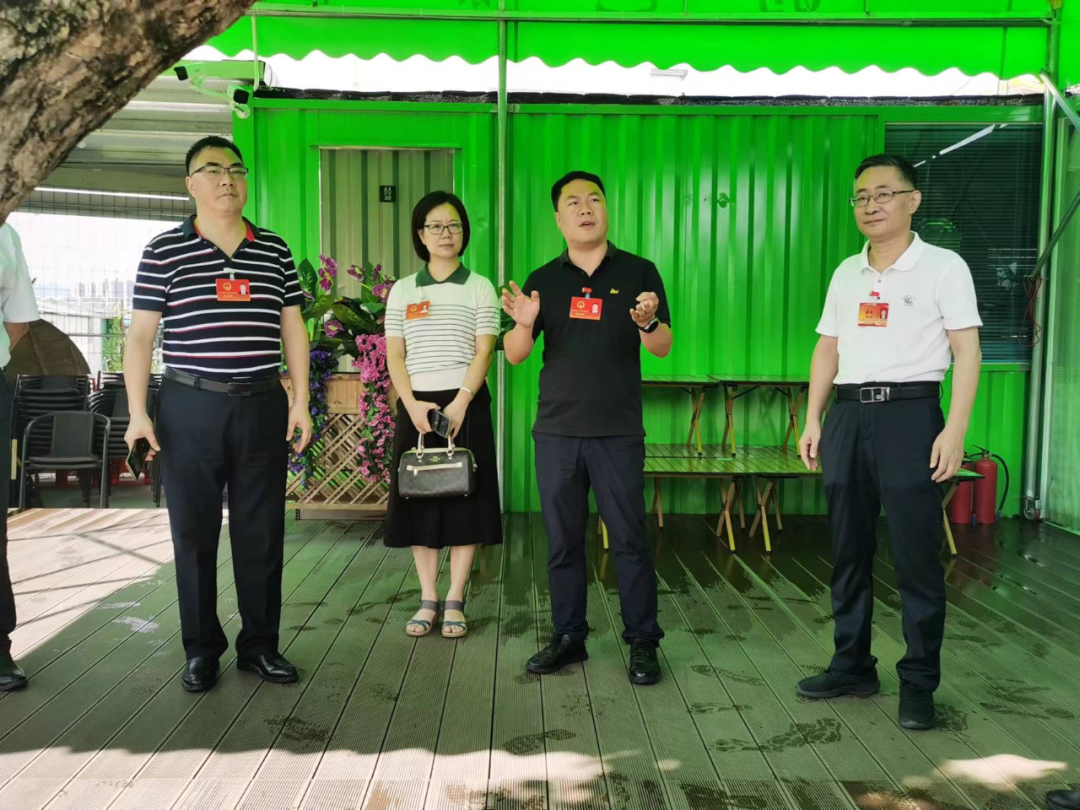【聚力“百千萬工程”?】創(chuàng)建綠美港口！港口鎮(zhèn)組織市、鎮(zhèn)人大代表開展專項(xiàng)視察.png