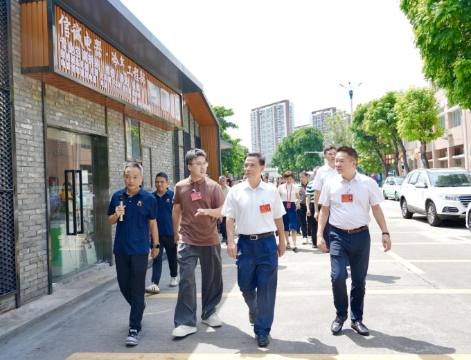 市人大常委會到沙溪開展代表主題活動